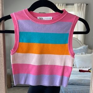 Zara crop tank